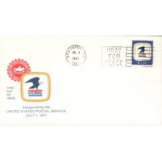 #1396 VA, Staunton 7-1-71 USPS FDC