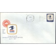 #1396 WI, Milwaukee 7-1-71 USPS FDC