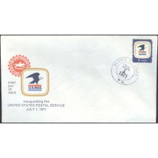 #1396 WI, Prairie Du Chien 7-1-71 USPS FDC