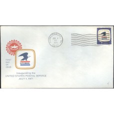 #1396 WV, Parkersburg 7-1-71 USPS FDC