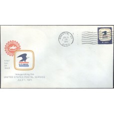 #1396 WY, Riverton 7-1-71 USPS FDC