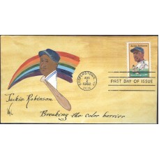 #2016 Jackie Robinson VAL FDC