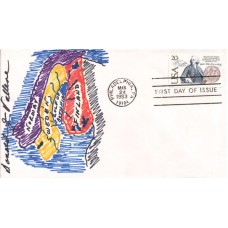 #2036 US - Sweden Vallere FDC