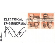 #2055-58 American Inventors Vallere FDC