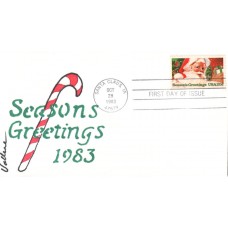 #2064 Santa Claus Vallere FDC