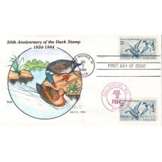 #2092 Preserving Wetlands First Van FDC