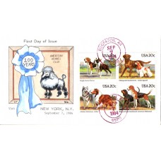 #2098-2101 Dogs Van FDC