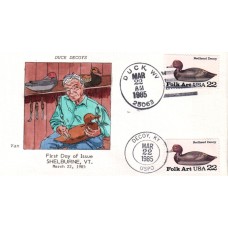 #2141 Redhead Decoy Van FDC