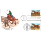 #2155 Quarter Horse Van FDC