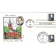 #2194 Johns Hopkins Van FDC