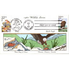 #2309//19 Bald Eage - Pika Van FDC