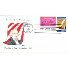 #2360 US Constitution Combo Van FDC