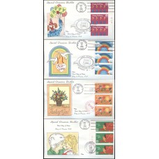 #2395-98 Special Occasions Van FDC Set