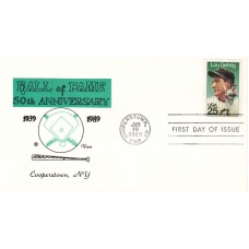 #2417 Lou Gehrig Van FDC