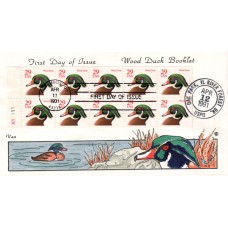 #2485 Wood Duck Van FDC