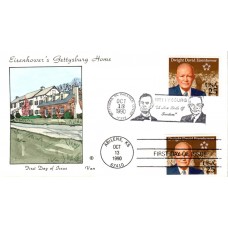 #2513 Dwight D. Eisenhower Van FDC