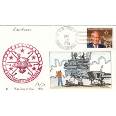 #2513 Dwight D. Eisenhower Van FDC