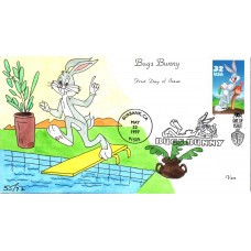 #3137 Bugs Bunny Van FDC