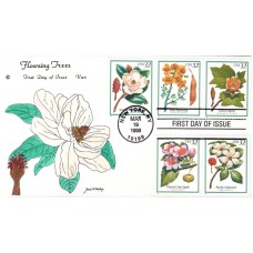 #3193-97 Flowering Trees Van FDC