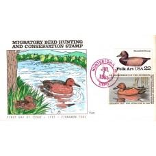 #RW52 Cinnamon Teal Van FDC