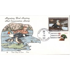 #RW58 King Eiders Van FDC