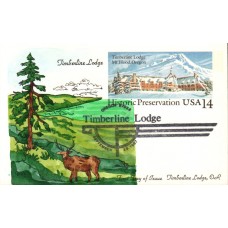 #UX119 Timberline Lodge Van FDC