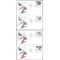 #1795-98 Winter Olympics Watercolors FDC Set