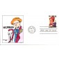 #1803 W. C. Fields Watercolors FDC