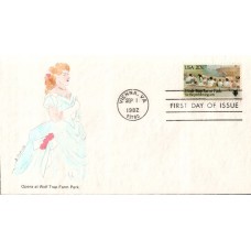 #2018 Wolf Trap Farm Park Watercolors FDC