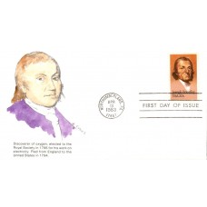 #2038 Joseph Priestley Watercolors FDC