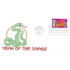 #3500 Year of the Snake Webcraft FDC