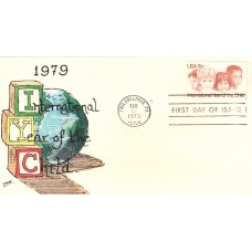 #1772 Year of the Child Weddle FDC