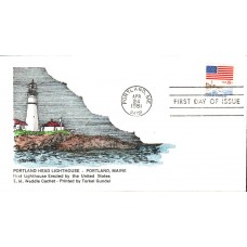 #1891 Sea to Shining Sea Weddle FDC