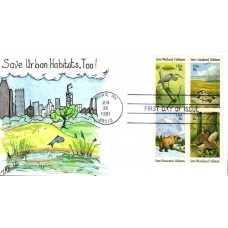 #1921-24 Wildlife Habitats Weddle FDC