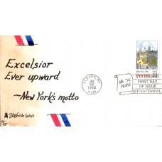 #2346 New York Statehood Weddle FDC