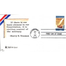 #2360 US Constitution Weddle FDC