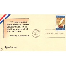 #2360 US Constitution Weddle FDC