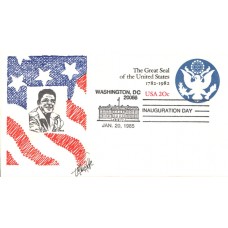 Ronald Reagan 1985 Weddle Inauguration Cover