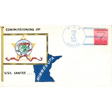 USS Santee AO29 Weigand Cover