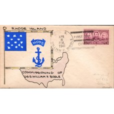 USS William P. Biddle APA8 Weigand Cover