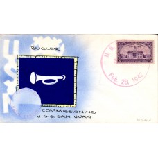 USS San Juan CL54 Weigand Cover