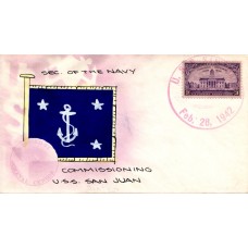 USS San Juan CL54 Weigand Cover