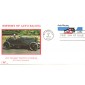 #U587 Auto Racing Western Silk FDC