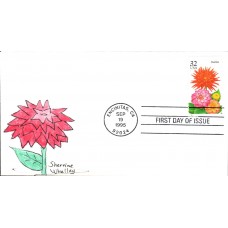 #2995 Dahlia Whalley FDC