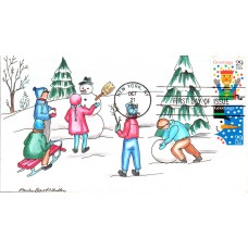 #2791//93 Christmas Designs Whiddon FDC