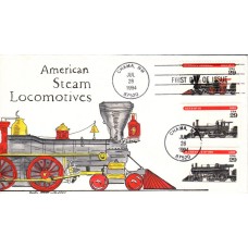 #2843//47 Locomotives Whiddon FDC