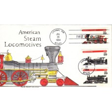 #2844//47 Locomotives Whiddon FDC