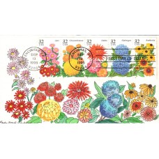 #2993-97 Fall Garden Flowers Whiddon FDC