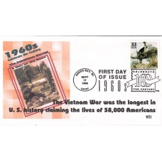 #3188g Vietnam War WII FDC