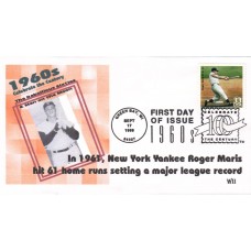 #3188n Roger Maris - 61 in '61 WII FDC